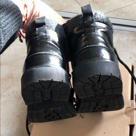 ZARA black combat/boots - Picture 4 of 8